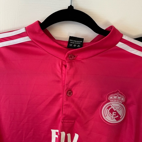 “Ronaldo”Kids Pink Soccer Jersey Set - Picture 4 of 10